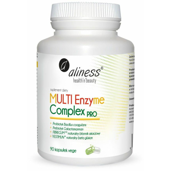 MULTI Enzyme Complex PRO x 90 VEGE CAPS   Aliness