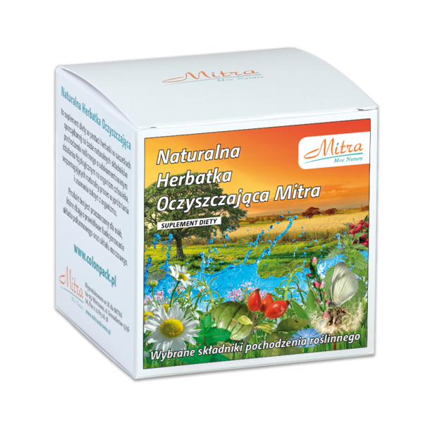 Naturalna Herbatka Oczyszczająca Mitra    30 saszetek