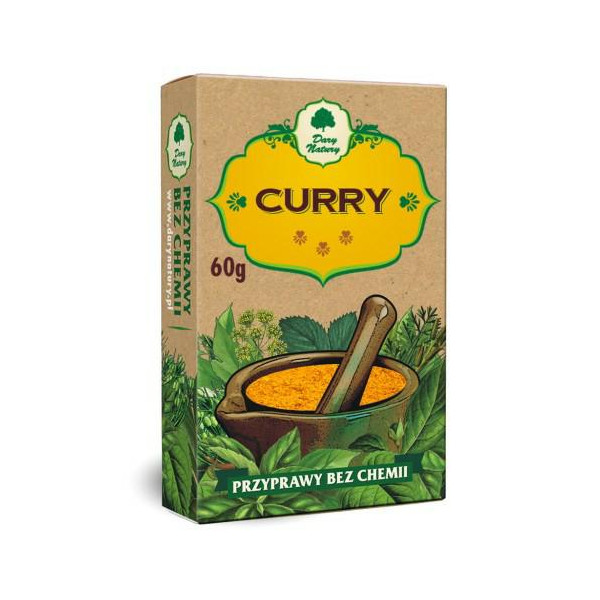 Curry (kartonik) 60g Dary Natury