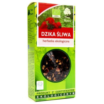 Herbatka ekologiczna DZIKA ŚLIWA eko      100g Dary Natury