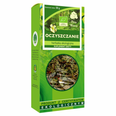 Herbatka Oczyszczanie eko 50g Dary        Natury