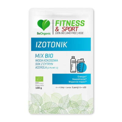 Izotonik BIO 100g BeOrganic