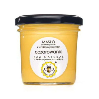 Masło do twarzy Oczarowanie 65g Miodowa   Mydlarnia