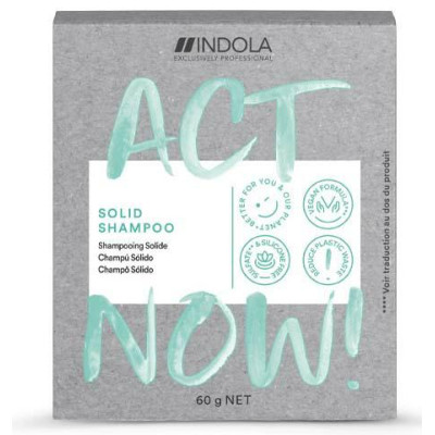 ACT NOW! Solid Shampoo 60g INT