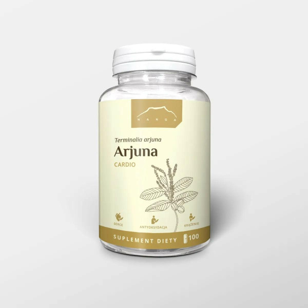 Arjuna Cardio 100 kapsułek x 500mg Nanga