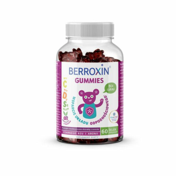 Berroxin Gummies  60 pektynowych żelek  Aronpharma