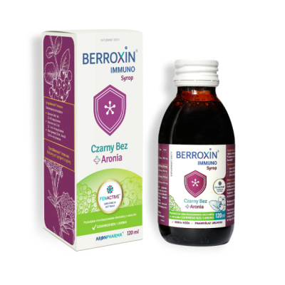 Berroxin Immuno syrop dla dzieci  i dorosłych 120ml AronPharma