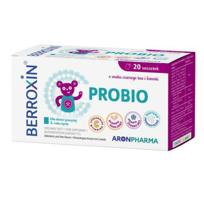 Berroxin PROBIO 80g 20 saszetek   Aronpharma