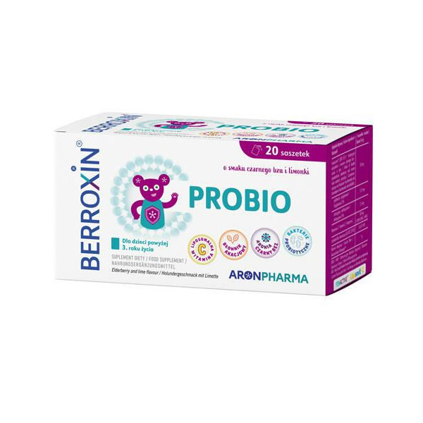 Berroxin PROBIO 80g 20 saszetek   Aronpharma