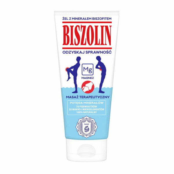 Biszolin 190ml  Mineralny żel  z biszofitem