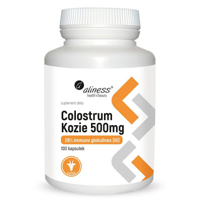 Colostrum Kozie x 100 kaps. Aliness