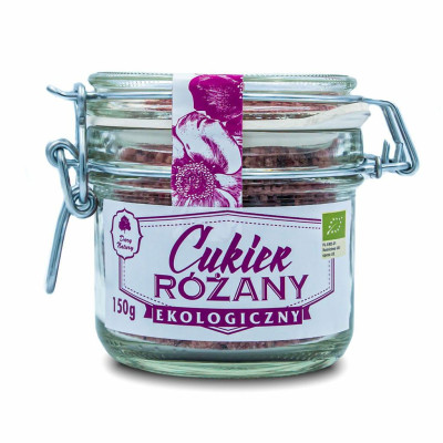 CUKIER RÓŻANY EKO 150 G ( GRUBY ) dary natury