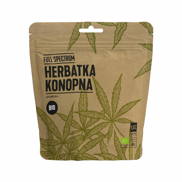 Full Spectrum Herbatka konopna BIO  dwupak 80g