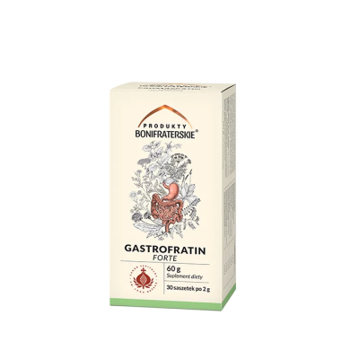 Gastrofratin Forte 30 x 2g Produkty  Bonifraterskie