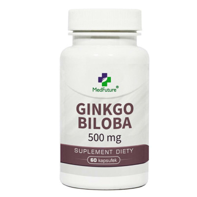 Ginkgo Biloba 500mg 60kaps. MedFuture