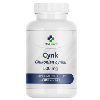 Glukonian cynku 60 kaps. MedFuture