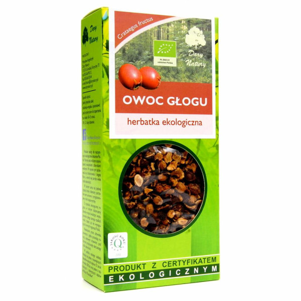 Głóg owoc eko 100g Dary Natury