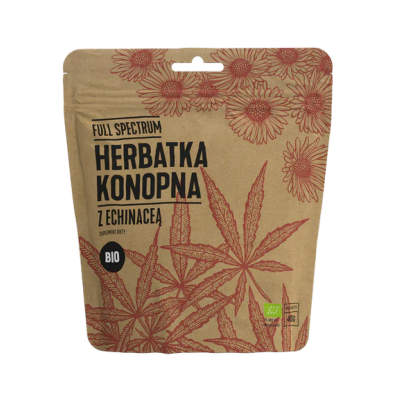 Herbatka konopna z echinaceą 40g BIO  Cosma