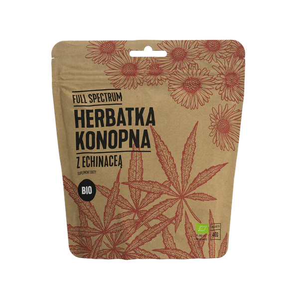 Herbatka konopna z echinaceą 40g BIO  Cosma