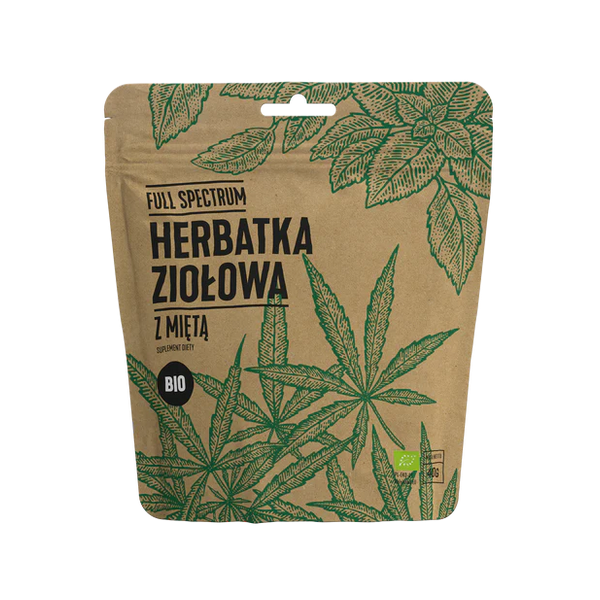 Herbatka konopna z miętą 40g BIO Cosma