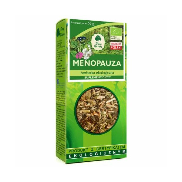 Herbatka Menopauza EKO 50g Dary Natury