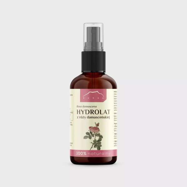 Hydrolat z róży damasceńskiej 100% Nanga  100ml