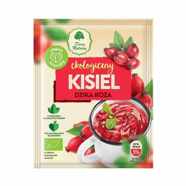 Kisiel - Dzika róża EKO 1530g Dary  Natury