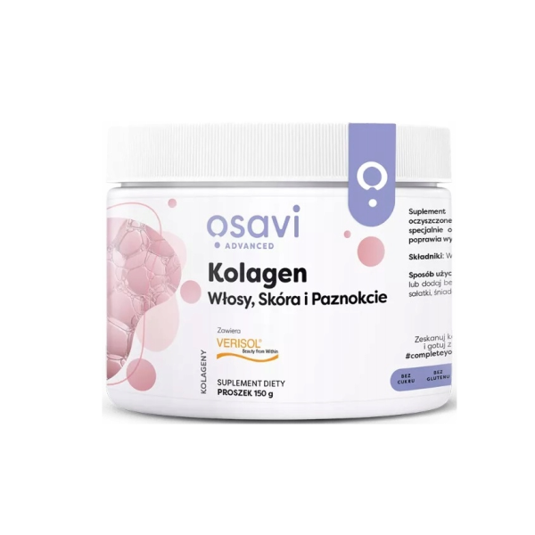 Kolagen włosy, skóra, paznokcie 150 150g  Osavi