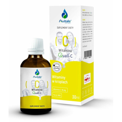 Krople Avitale Witamina C Quali-c 30ml kwas l askorbinowy