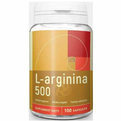 L-arginina 10 kapsułek x 500 mg Nanga