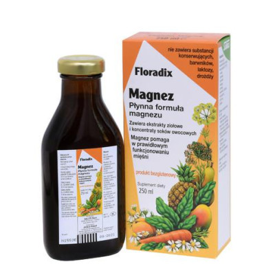 Magnez w płynie 250ml Floradix