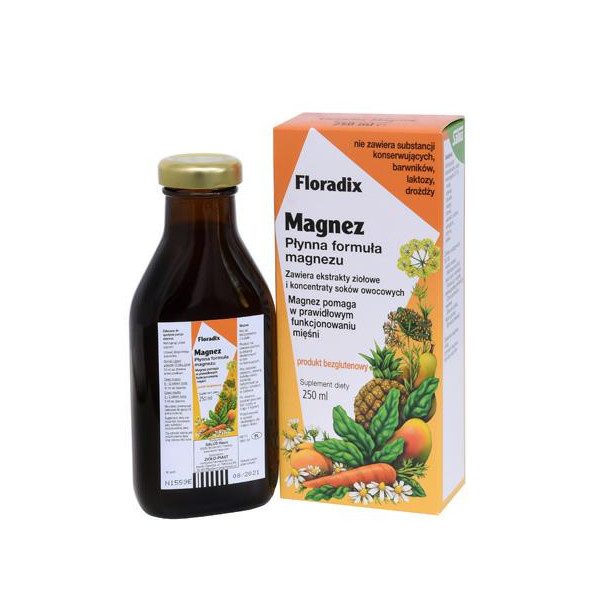 Magnez w płynie 250ml Floradix