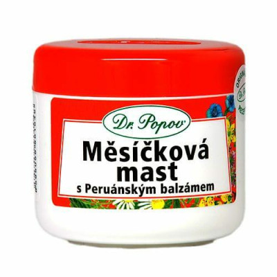 Maśc nagietkowa z balsamem peruwiańskim  50 ml Dr Popov