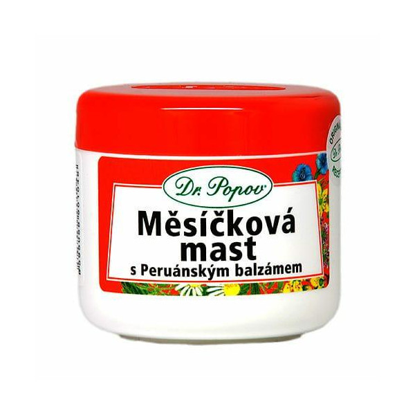 Maśc nagietkowa z balsamem peruwiańskim  50 ml Dr Popov