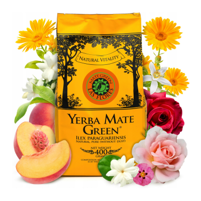 Mate Green LAS FLORES 400g Natural  Vitality