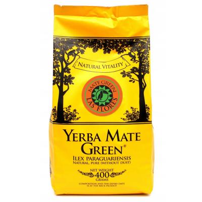 Mate Green LAS FLORES 400g Natural  Vitality