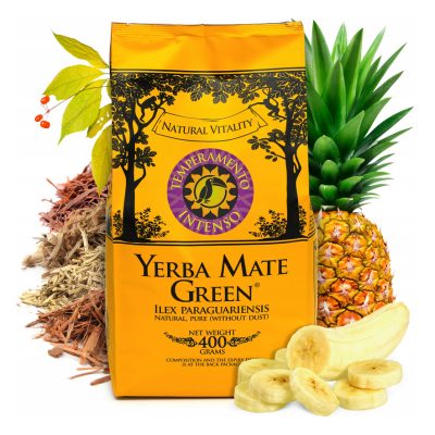 Mate Green Temperamento Intensi 400g  Protente Natural Vitality