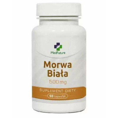 Morwa biała 500mg 60 kaps. MedFuture