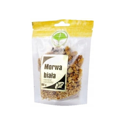 Morwa biała suszone owoce 100g Astron