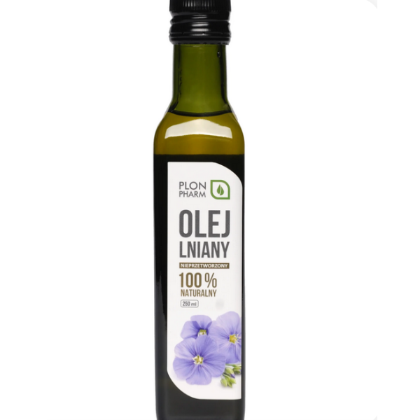 Olej lniany 250ml Plon Pharm