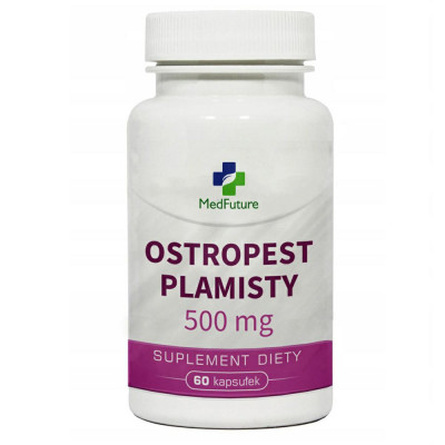 Ostropest Plamisty 500mg 60kaps.  MedFuture