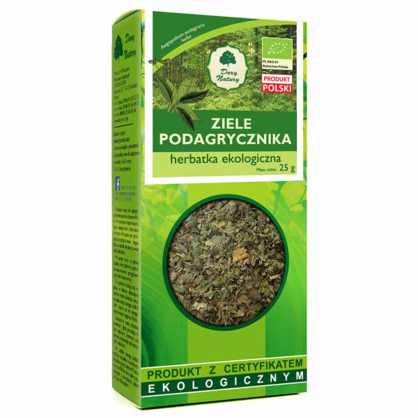 Podagrycznik ziele eko 25g Dary Natury