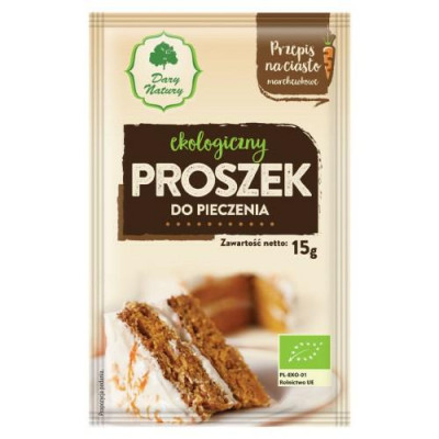 Proszek do pieczenia eko 15g Dary Natury