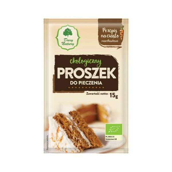 Proszek do pieczenia eko 15g Dary Natury