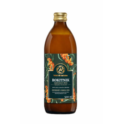 Rokitnik sok 500ml Herbal Monasterium