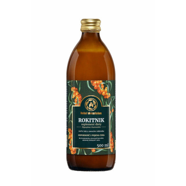 Rokitnik sok 500ml Herbal Monasterium