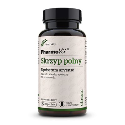 Skrzyp polny 7% krzemionki 90 kaps.  Pharmovit