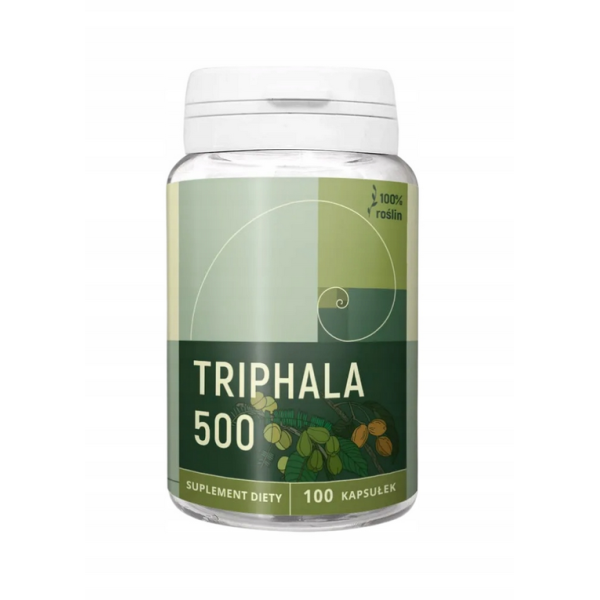 Triphala 100 kapsułek x 500 mg Nanga