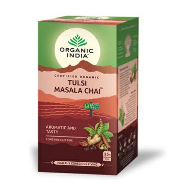 Tulsi Masala Chai 25 saszetek Organic  India