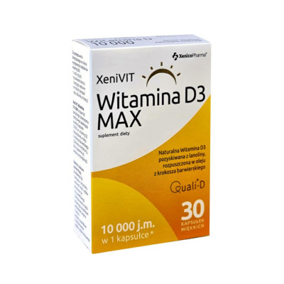 Witamina D3 10 000 max Xenico